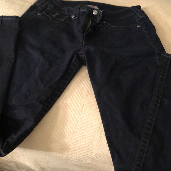 True religion dark blue skinny jeans - Picture 2 of 3